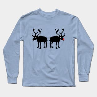 Angry Animals: Rudolph & Prancer Long Sleeve T-Shirt